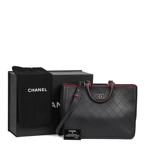 chanel bullskin shopping bag|More.